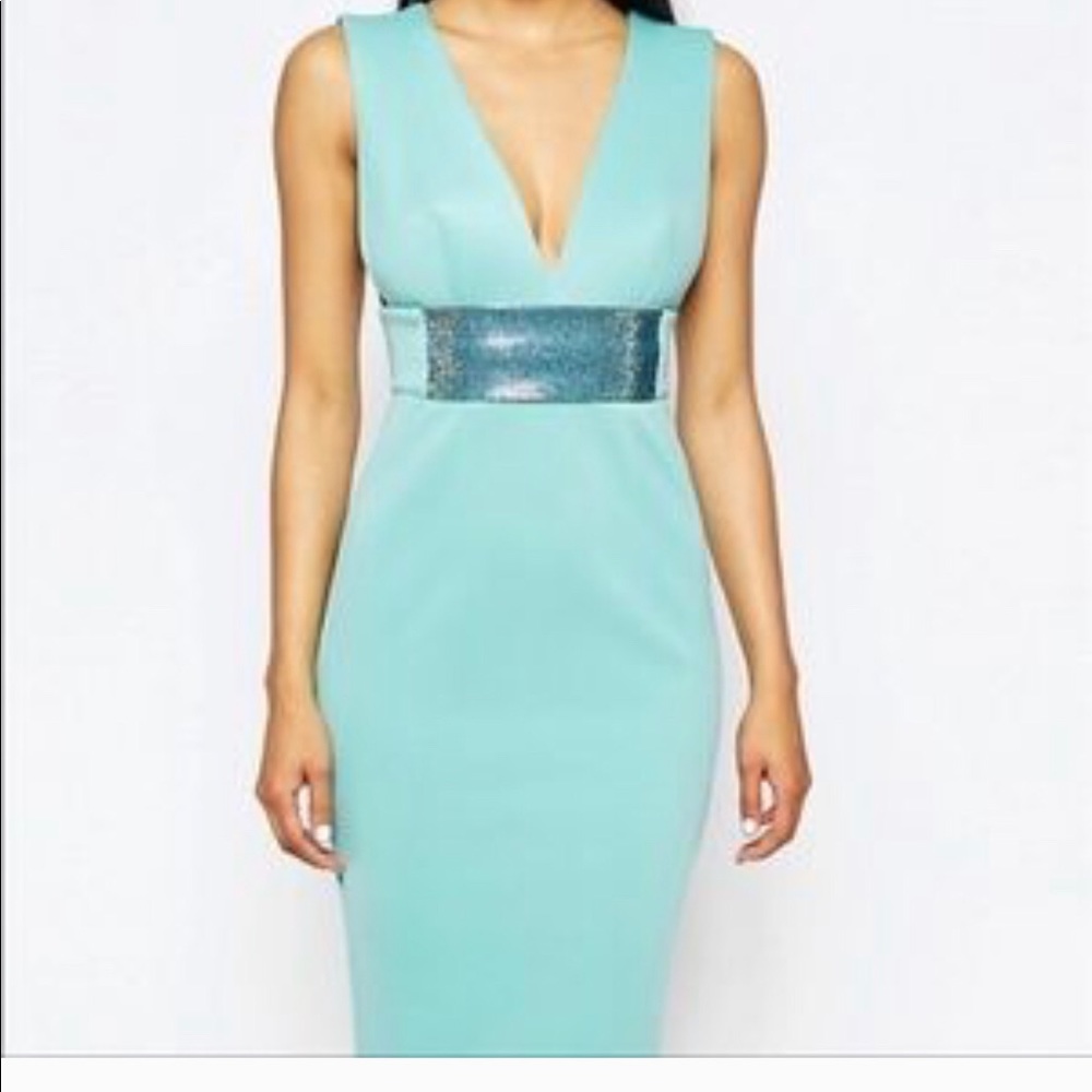 Cute light blue dress size 0